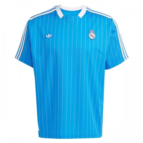 Camisola Real Madrid Terrace Icons Homen 2025-26 Azul Camisola Real Madrid Terrace Icons Homen 2025-26 Azul