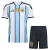 Camisola + Calções Argentina Criança Equipamento 1ª Mundial 2026