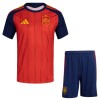 Camisola + Calções Espanha Criança Equipamento 1ª Mundial 2026 Camisola + Calções Espanha Criança Equipamento 1ª Mundial 2026