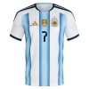 Camisola Argentina De Paul 7 Homen Equipamento 1ª Mundial 2026