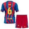 Camisola + Calções FC Barcelona Gavi 6 Criança Equipamento 4ª 2025-26 Camisola + Calções FC Barcelona Gavi 6 Criança Equipamento 4ª 2025-26