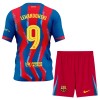 Camisola + Calções FC Barcelona Lewandowski 9 Criança Equipamento 4ª 2025-26 Camisola + Calções FC Barcelona Lewandowski 9 Criança Equipamento 4ª 2025-26