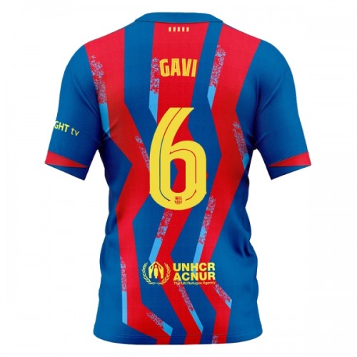Camisola FC Barcelona Gavi 6 Homen Equipamento 4ª 2025-26 Camisola FC Barcelona Gavi 6 Homen Equipamento 4ª 2025-26