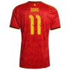 Camisola Bélgica Doku 11 Homen Equipamento 1ª Mundial 2026
