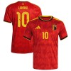 Camisola Bélgica Lukaku 10 Homen Equipamento 1ª Mundial 2026