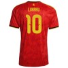 Camisola Bélgica Lukaku 10 Homen Equipamento 1ª Mundial 2026