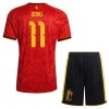 Camisola + Calções Bélgica Doku 11 Criança Equipamento 1ª Mundial 2026 Camisola + Calções Bélgica Doku 11 Criança Equipamento 1ª Mundial 2026