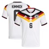 Camisola Alemanha Kimmich 6 Homen Equipamento 1ª Mundial 2026 Camisola Alemanha Kimmich 6 Homen Equipamento 1ª Mundial 2026