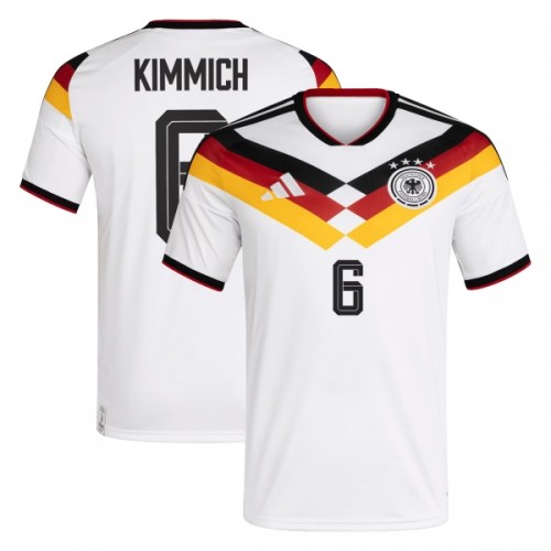 Camisola Alemanha Kimmich 6 Homen Equipamento 1ª Mundial 2026 Camisola Alemanha Kimmich 6 Homen Equipamento 1ª Mundial 2026