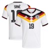 Camisola Alemanha Sane 19 Homen Equipamento 1ª Mundial 2026 Camisola Alemanha Sane 19 Homen Equipamento 1ª Mundial 2026