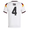 Camisola Alemanha Tah 4 Homen Equipamento 1ª Mundial 2026