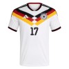 Camisola Alemanha Wirtz 17 Homen Equipamento 1ª Mundial 2026