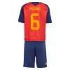 Camisola + Calções Espanha Merino 6 Criança Equipamento 1ª Mundial 2026