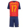 Camisola + Calções Espanha Williams JR 17 Criança Equipamento 1ª Mundial 2026 Camisola + Calções Espanha Williams JR 17 Criança Equipamento 1ª Mundial 2026