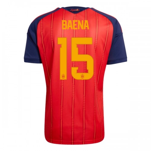 Camisola Espanha Baena 15 Homen Equipamento 1ª Mundial 2026 Camisola Espanha Baena 15 Homen Equipamento 1ª Mundial 2026