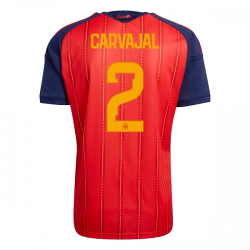 Camisola Espanha Carvajal 2 Homen Equipamento 1ª Mundial 2026 Camisola Espanha Carvajal 2 Homen Equipamento 1ª Mundial 2026