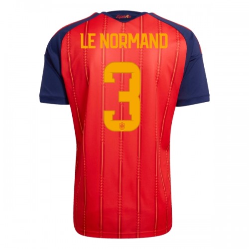 Camisola Espanha Le Normand 3 Homen Equipamento 1ª Mundial 2026 Camisola Espanha Le Normand 3 Homen Equipamento 1ª Mundial 2026