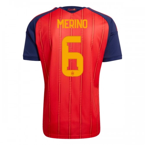 Camisola Espanha Merino 6 Homen Equipamento 1ª Mundial 2026 Camisola Espanha Merino 6 Homen Equipamento 1ª Mundial 2026