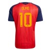 Camisola Espanha Olmo 10 Homen Equipamento 1ª Mundial 2026 Camisola Espanha Olmo 10 Homen Equipamento 1ª Mundial 2026