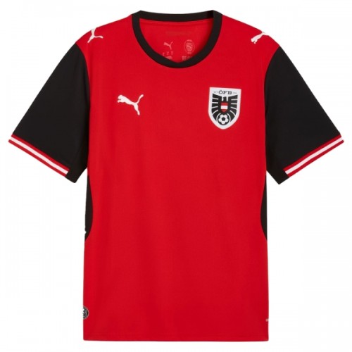 Camisola Áustria Homen Equipamento 1ª Mundial 2026 Camisola Áustria Homen Equipamento 1ª Mundial 2026