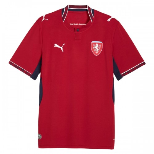 Camisola República Checa Homen Equipamento 1ª Mundial 2026 Camisola República Checa Homen Equipamento 1ª Mundial 2026