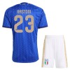Camisola + Calções Itália Bastoni 23 Criança Equipamento 1ª Mundial 2026 Camisola + Calções Itália Bastoni 23 Criança Equipamento 1ª Mundial 2026