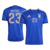Camisola Itália Bastoni 23 Homen Equipamento 1ª Mundial 2026 Camisola Itália Bastoni 23 Homen Equipamento 1ª Mundial 2026