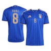 Camisola Itália Tonali 8 Homen Equipamento 1ª Mundial 2026 Camisola Itália Tonali 8 Homen Equipamento 1ª Mundial 2026