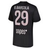 Camisola Paris Saint-Germain B. Barcola 29 Jordan Homen Equipamento 4ª 2025-26