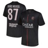 Camisola Paris Saint-Germain Joao Neves 87 Jordan Homen Equipamento 4ª 2025-26 Camisola Paris Saint-Germain Joao Neves 87 Jordan Homen Equipamento 4ª 2025-26