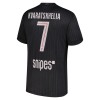 Camisola Paris Saint-Germain Kvaratskhelia 7 Jordan Homen Equipamento 4ª 2025-26