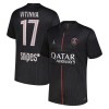 Camisola Paris Saint-Germain Vitinha 17 Jordan Homen Equipamento 4ª 2025-26 Camisola Paris Saint-Germain Vitinha 17 Jordan Homen Equipamento 4ª 2025-26
