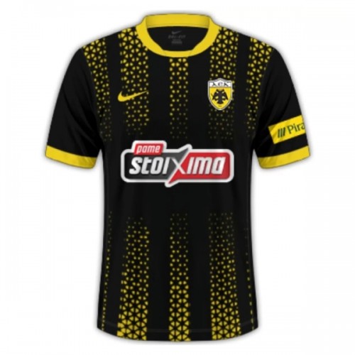 Camisola AEK Athens Homen Equipamento 2ª 2025-26 Camisola AEK Athens Homen Equipamento 2ª 2025-26