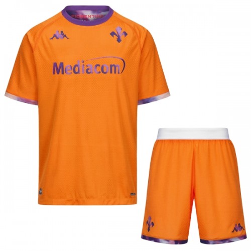 Camisola + Calções AC Fiorentina Criança Equipamento 4ª 2025-26 Camisola + Calções AC Fiorentina Criança Equipamento 4ª 2025-26