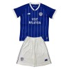 Camisola + Calções Cardiff City Criança Equipamento 1ª 2025-26 Camisola + Calções Cardiff City Criança Equipamento 1ª 2025-26