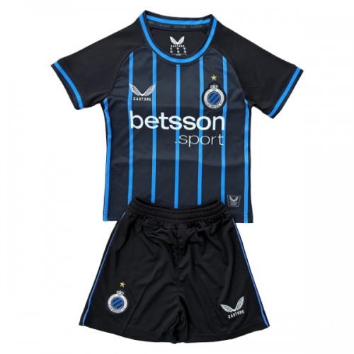 Camisola + Calções Club Brugge Criança Equipamento 1ª 2025-26 Camisola + Calções Club Brugge Criança Equipamento 1ª 2025-26