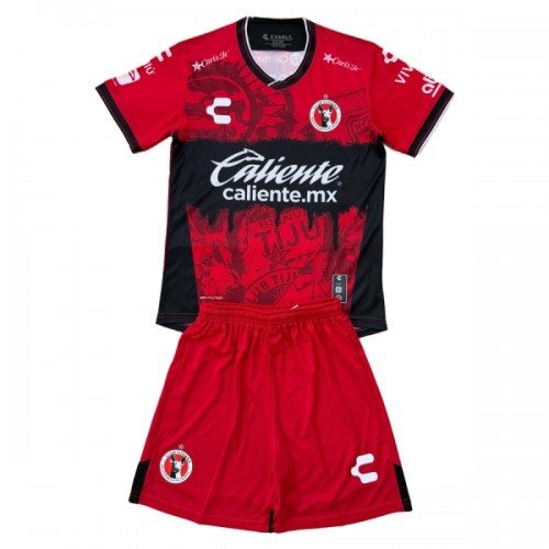 Camisola + Calções Club Tijuana Criança Equipamento 1ª 2025-26 Camisola + Calções Club Tijuana Criança Equipamento 1ª 2025-26