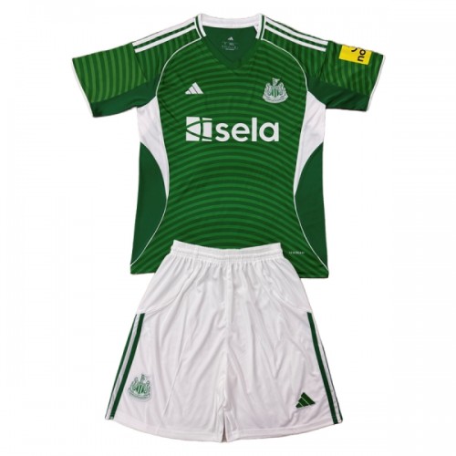 Camisola + Calções Newcastle United Criança Equipamento 2ª 2025-26 Camisola + Calções Newcastle United Criança Equipamento 2ª 2025-26