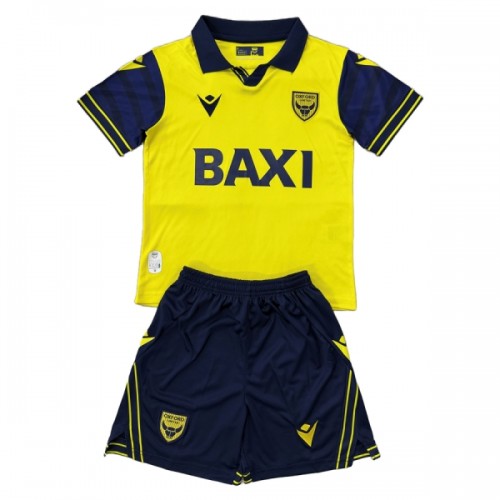 Camisola + Calções Oxford United Criança Equipamento 1ª 2025-26 Camisola + Calções Oxford United Criança Equipamento 1ª 2025-26