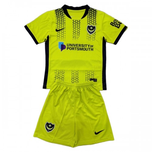 Camisola + Calções Portsmouth Criança Equipamento 3ª 2025-26 Camisola + Calções Portsmouth Criança Equipamento 3ª 2025-26