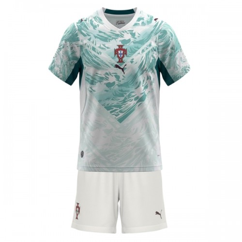 Camisola + Calções Portugal Criança Equipamento 2ª Mundial 2026 Camisola + Calções Portugal Criança Equipamento 2ª Mundial 2026