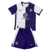 Camisola + Calções Toulouse Criança Equipamento 1ª 2025-26 Camisola + Calções Toulouse Criança Equipamento 1ª 2025-26