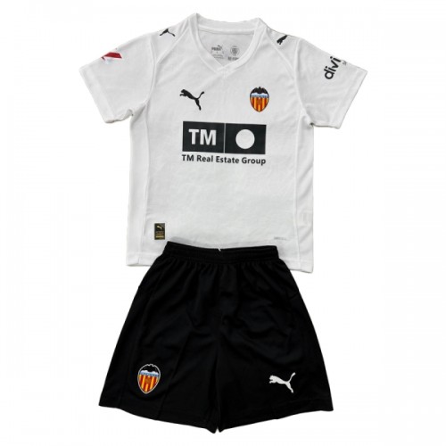 Camisola + Calções Valencia CF Criança Equipamento 1ª 2025-26 Camisola + Calções Valencia CF Criança Equipamento 1ª 2025-26