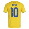 Camisola Colômbia James 10 Homen Equipamento 1ª Mundial 2026
