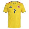 Camisola Colômbia Luis Diaz 7 Homen Equipamento 1ª Mundial 2026
