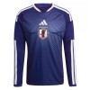 Camisola Japão Manga Comprida Homen Equipamento 1ª Mundial 2026 Camisola Japão Manga Comprida Homen Equipamento 1ª Mundial 2026