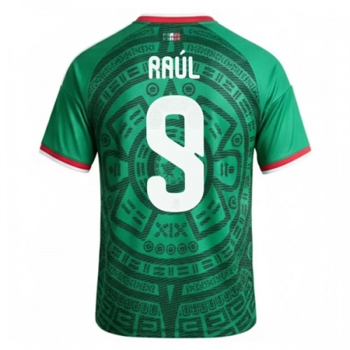 Camisola México Raul 9 Homen Equipamento 1ª Mundial 2026 Camisola México Raul 9 Homen Equipamento 1ª Mundial 2026