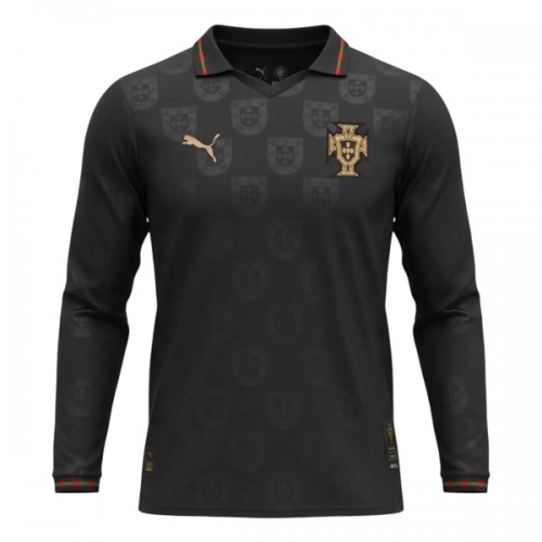 Camisola Portugal Black Panther Manga Comprida Homen 2025-26 - Especial Camisola Portugal Black Panther Manga Comprida Homen 2025-26 - Especial