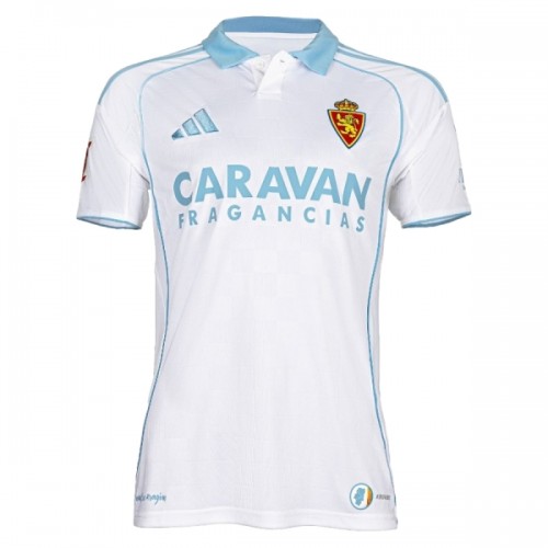 Camisola Real Zaragoza Homen Equipamento 1ª 2025-26 Camisola Real Zaragoza Homen Equipamento 1ª 2025-26