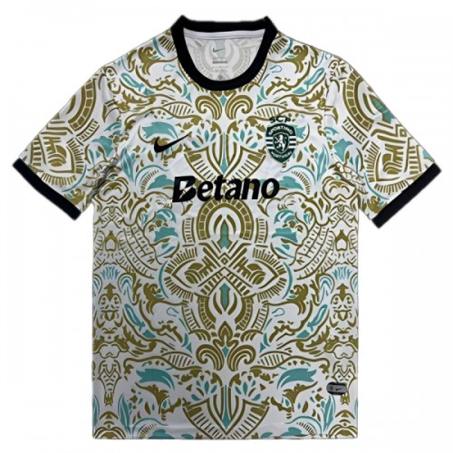 Camisola Sporting CP Homen 2025-26 Branca - Especial Camisola Sporting CP Homen 2025-26 Branca - Especial